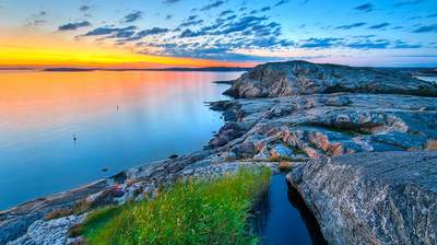 Incentive Reise Gruppenreise Schweden Sonnenaufgang