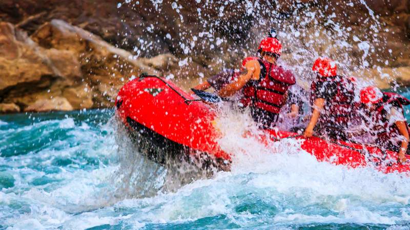 Rafting, Canyoning, Saalach, Bayern, Outdooraktivitäten