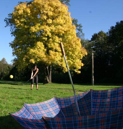 Crossgolf Leipzig Park Event Veranstaltung Teamevent Team-Event Outdoor-Aktivität