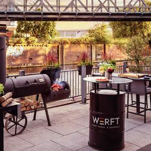Terrasse Hafenfeuer - BBQ & MEHR MIT HAFENFLAIR