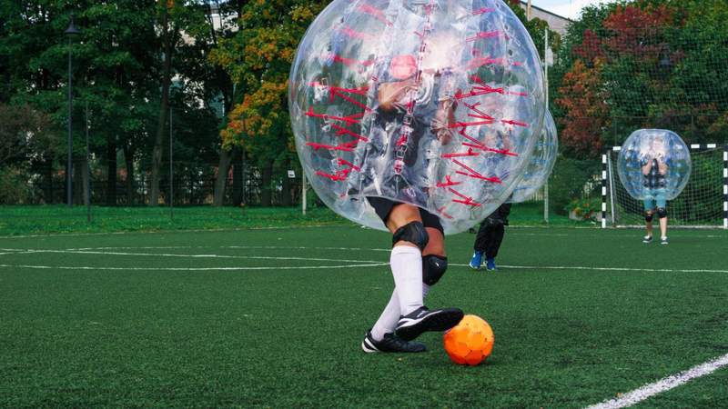 Bubble Ball und BBQ