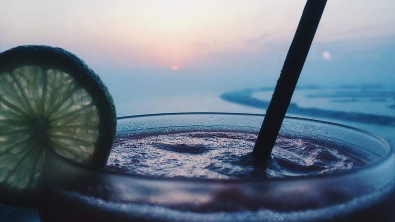 Drinks am Strand