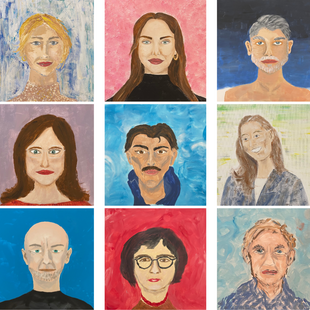 Portrait, Teamevent, Malen