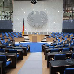 Der ehemalige Bundestag in Bonn ist eines der Highlights der Tour