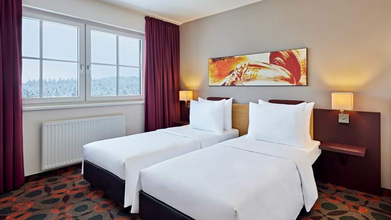 TWIN Bed Zimmer LINDNER Nürburgring Motorsporthotel