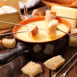 Käse-Fass-Fondue