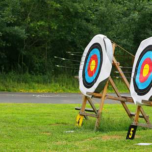 Bogenschießen als Team Event im Rheinland
