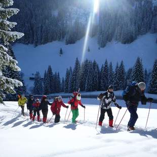 Schneeschuhwanderung im Allgäu