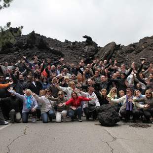Ätna-Tour zur verlorenen Straße Offroad-Tour auf den Ätna mit Fotostop bei der verlorenen Straße
