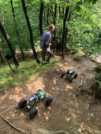 RC Car-Event, Crawler-Parcours, Mitarbeitermotivation