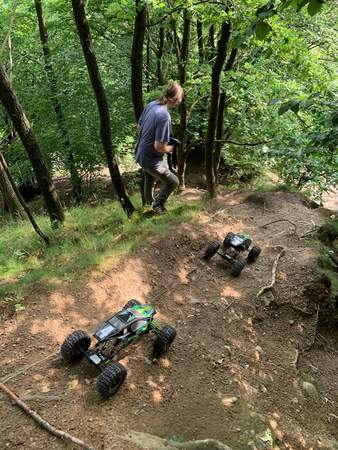 Crawler Wanderung RC Car-Event, Crawler-Parcours, Mitarbeitermotivation
