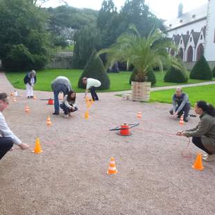 Kloster Eberbach Team Challenge Name der Rose