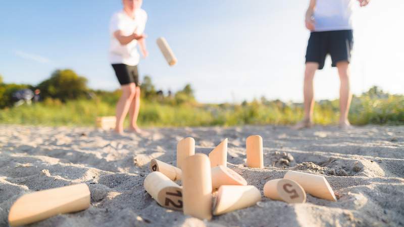 Mölky, Strand, Sommer, Spaß, Team