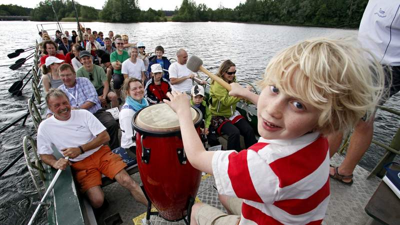 Galeerenfahrt im Fränkischen Seenland
