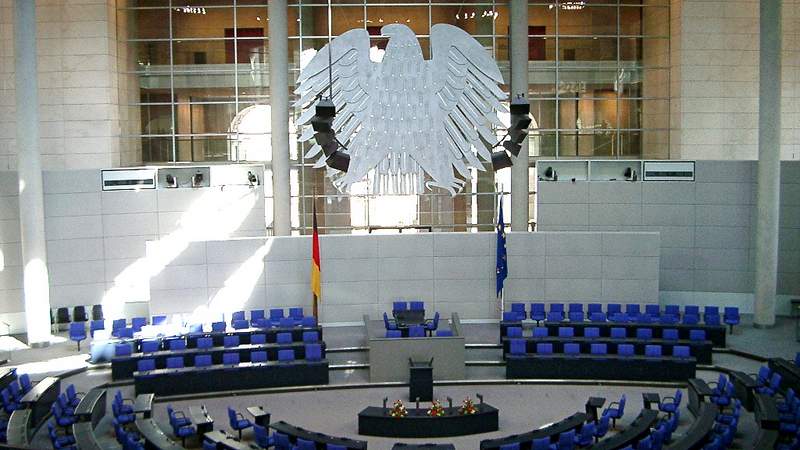 Berlin, Deutscher Bundestag, Plenarsaal