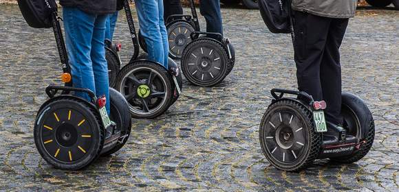 E-Mobilitäts Parcours: Segway Scouter