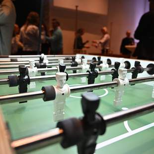 Here we go! Tischkicker-Turnier als Teamevent