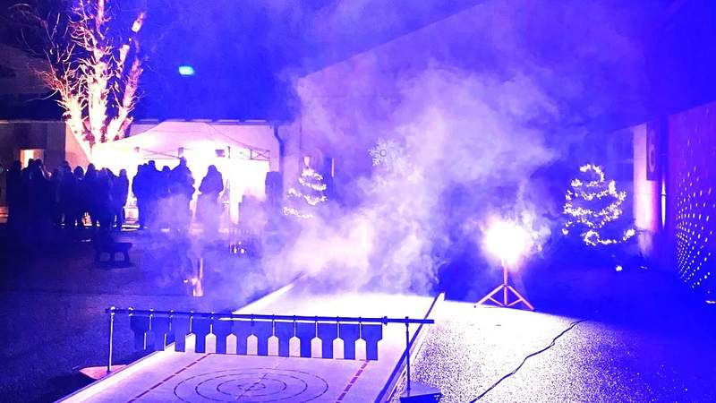 Eisstockbahn - ein weiteres tolles Rahmenprogramm