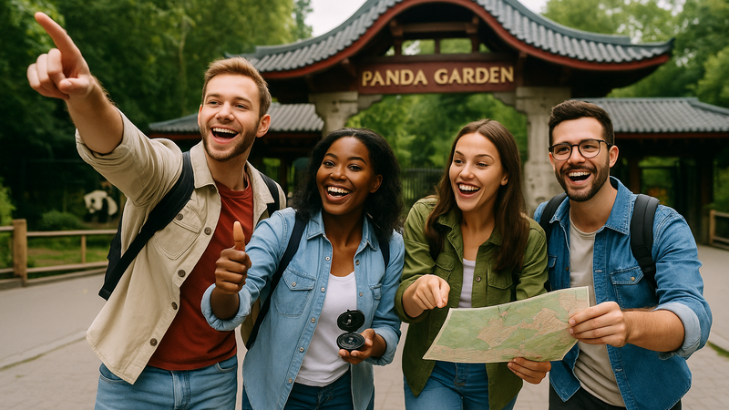 Geocaching im Berliner Zoo