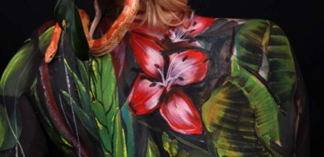 Bodypainting – Körperbemalung als Show