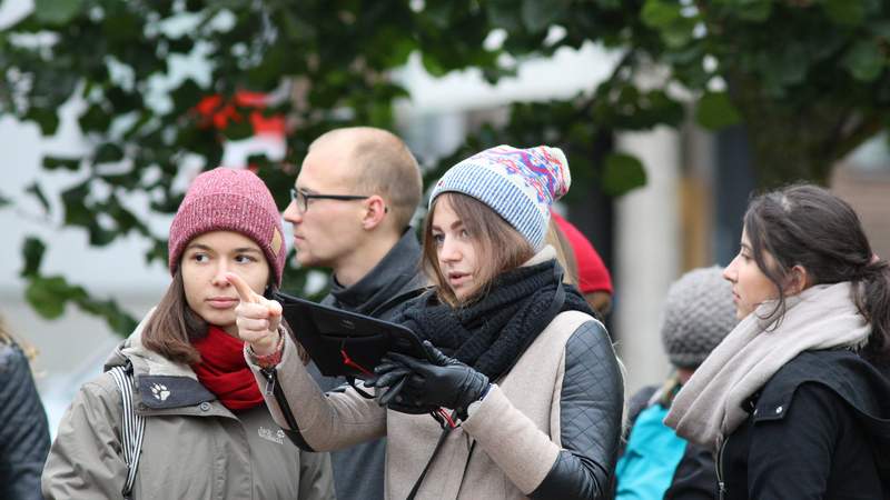 Weihnachtsfeier - Stadtrallye und Spaß im Team