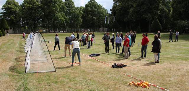 Crossgolf Event Im Team aktiv im Land Fleesensee
