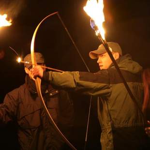 Nachtbogenschießen in Starnberg