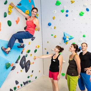 Zusammen stark: Teamevent in der Boulderhalle