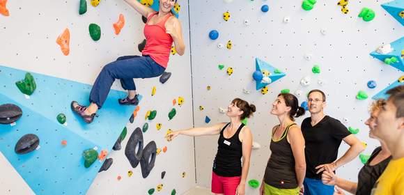 Zusammen stark: Teamevent in der Boulderhalle