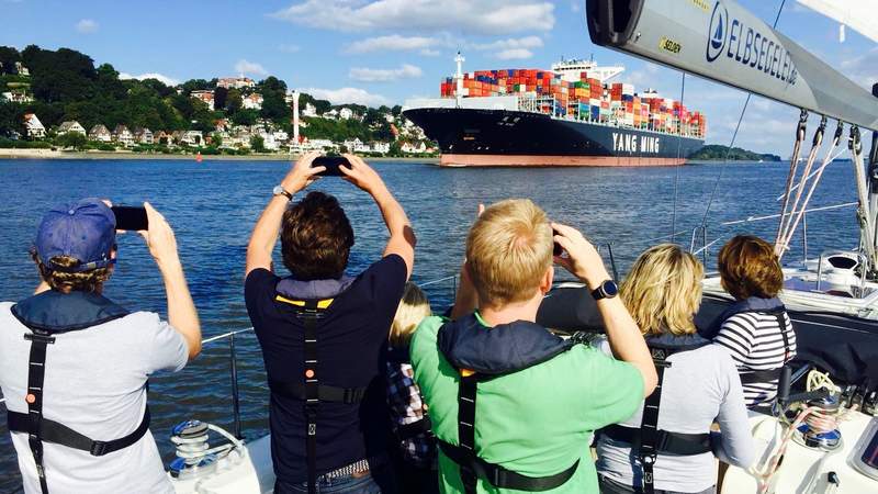 #hamburg #elbe #segeln #teamevent #teambuilding #teamentwicklung #teamboosting