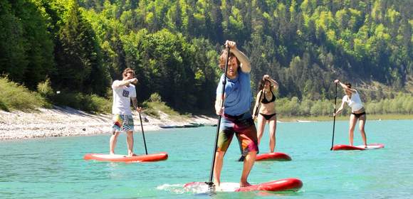 XXL SUP Challenge für Firmen im Raum München