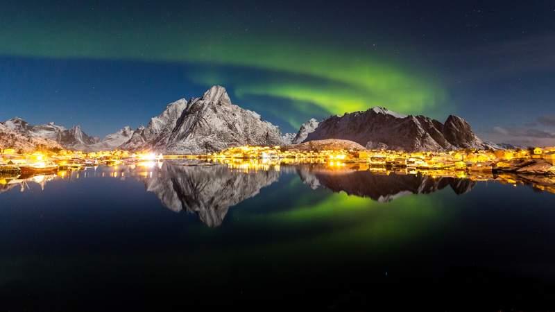 Nordlichter Lofoten