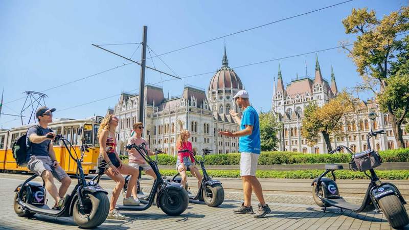 Scooter Tour Nachhaltiges Budapest