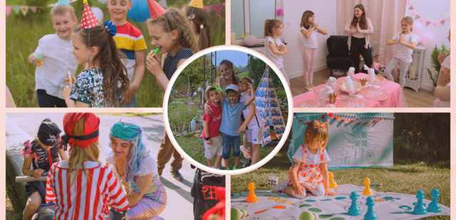 Must-Have: Kinderbetreuung für jede familienfreundliche Veranstaltung Verschiedene Kinderanimationen wie Basteln, Spielen und Bodypainting als Einblicke in die Kinderbetreuung auf Veranstaltungen