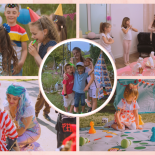 Verschiedene Kinderanimationen wie Basteln, Spielen und Bodypainting als Einblicke in die Kinderbetreuung auf Veranstaltungen