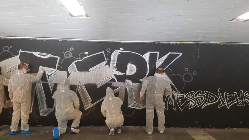 Graffiti Teambuilding-Event in Stuttgart