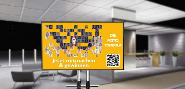 Spannende Fotoaktion: Die Live Foto-Tombola Spannende Fotoaktion: Die Live Foto-Tombola