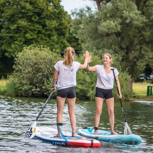 Firmenevent auf dem SUP-Board