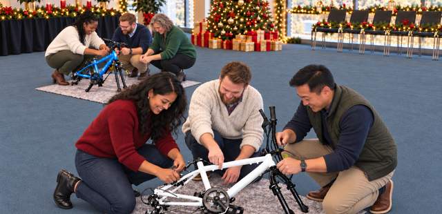 Build a Bike - Weihnachts-Werkstatt Teamwerkstatt Weihnachten: Build a Bike