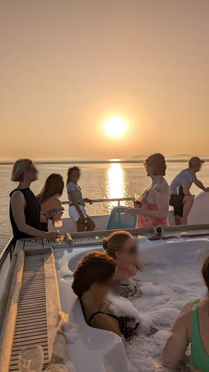 Sunset from Jacuzzi