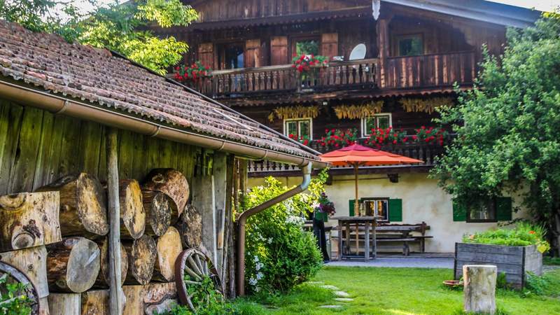 Berg- und BauernhausEvent Terrasse