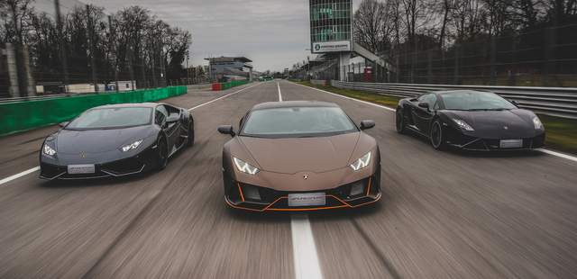 Sportwagen auf dem Redbullring fahren