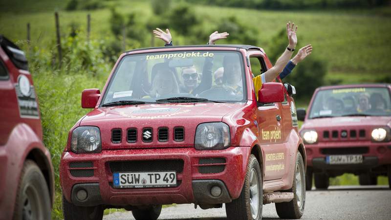 Weinsafari mit Cabriojeeps | Wein-Genussreise