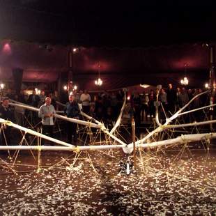 Gigantische Kugelbahn 2 KugelbahnBau - 3D Netzwerk