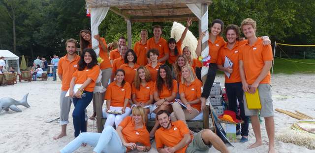 Karibisches Strandevent