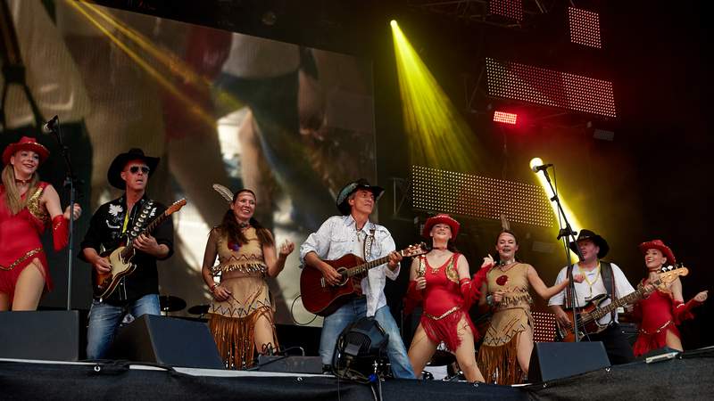Sommerfest im Western & Route 66 Style
