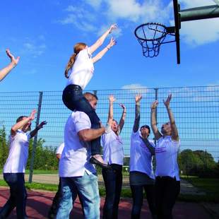 Teamevent im Land Fleesensee