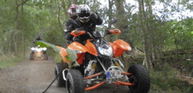 Quad-Tour – auch für kleine Gruppen