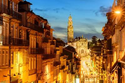 Incentive Reise Gruppenreise Portugal Porto bei Nacht