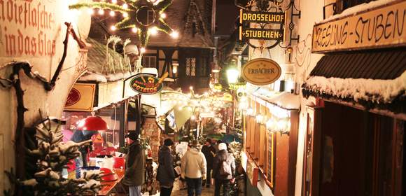 Weihnachtsmarkttour mit Schiff auf dem Rhein